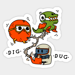 -Dig- 2020 Inktober Collection Sticker